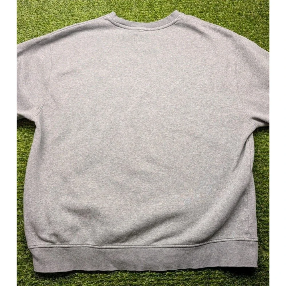 Nike Air Jordan Jumpman Sweatshirt Mens Size XL Gray Logo Essential Crew Fleece